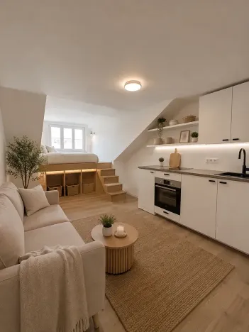 Pronájem bytu 1+kk, Praha - Nusle, Petra Rezka, 19 m2