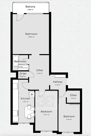 Prodej bytu 3+1, Praha - Modřany, Levského, 78 m2