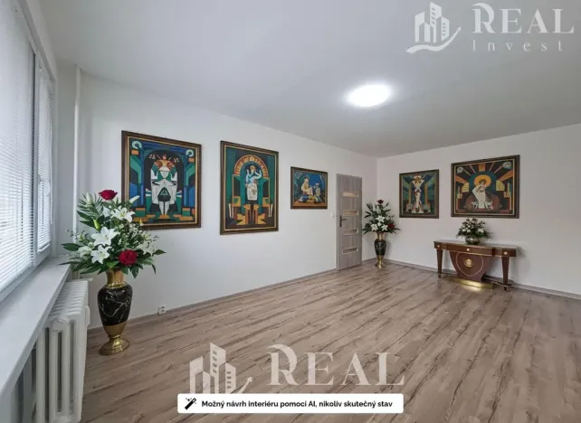 Pronájem bytu 2+1, Chomutov, Holešická, 62 m2