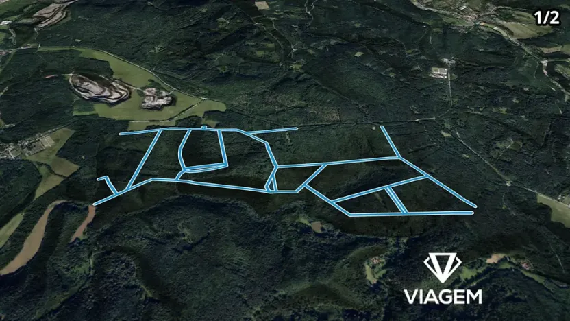 Prodej podílu lesa, Brno, 6105 m2