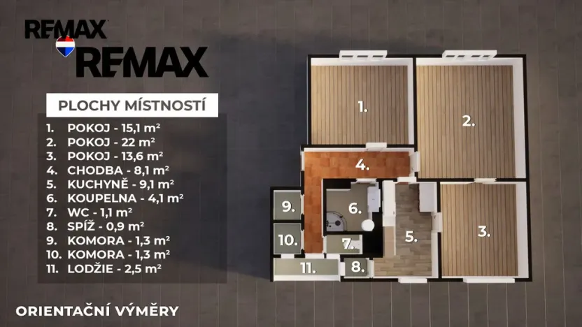 Prodej bytu 3+1, Jilemnice, Roztocká, 76 m2