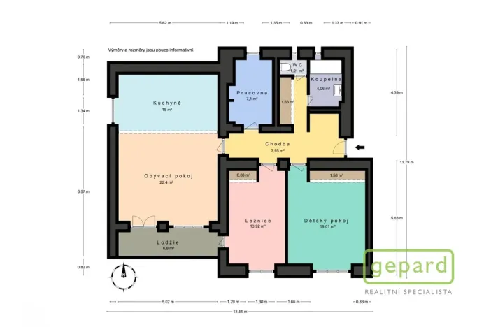 Prodej bytu 4+kk, Mníšek pod Brdy, Rymáňská, 102 m2
