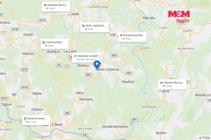 Prodej rodinného domu, Jílové u Držkova, 150 m2