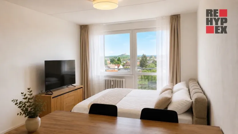 Pronájem bytu 1+kk, Pardubice - Ohrazenice, Trnovská, 33 m2