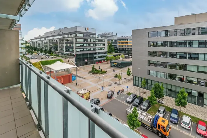 Pronájem bytu 2+kk, Praha - Stodůlky, náměstí Junkových, 49 m2