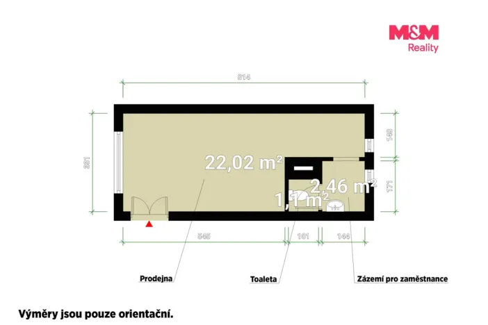 Pronájem obchodního prostoru, Plzeň - Východní Předměstí, náměstí Generála Píky, 26 m2