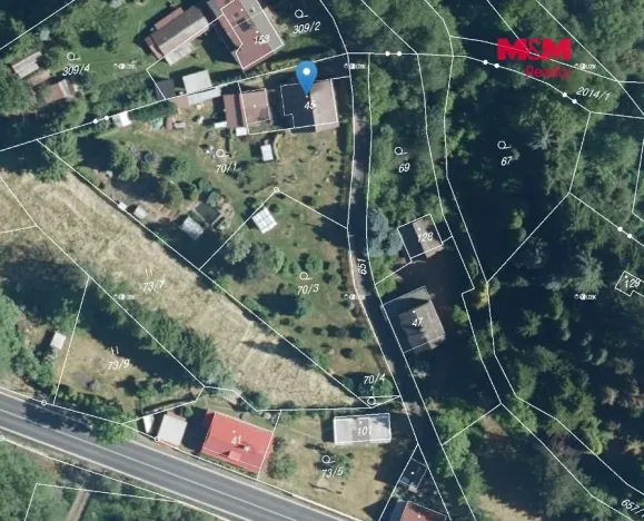 Prodej pozemku pro bydlení, Krásný Les - Damice, 897 m2