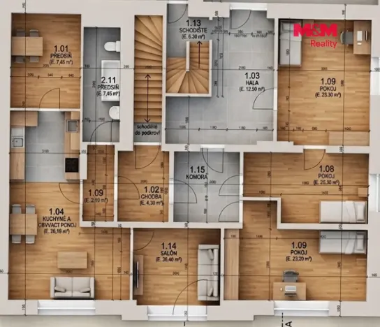 Prodej rodinného domu, Nymburk, Zbožská, 231 m2
