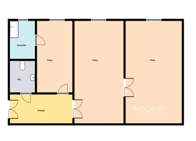 Pronájem bytu 2+1, Praha - Nové Město, Karlovo náměstí, 65 m2