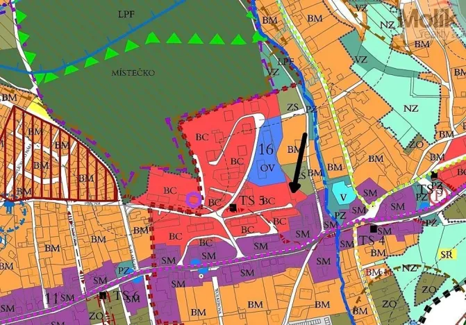 Prodej zahrady, Lom - Loučná, Novostavby, 234 m2