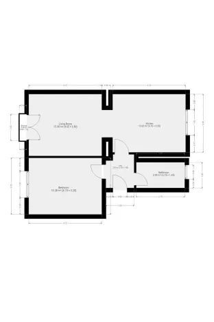 Pronájem bytu 2+1, Kladno, Havlíčkova, 54 m2