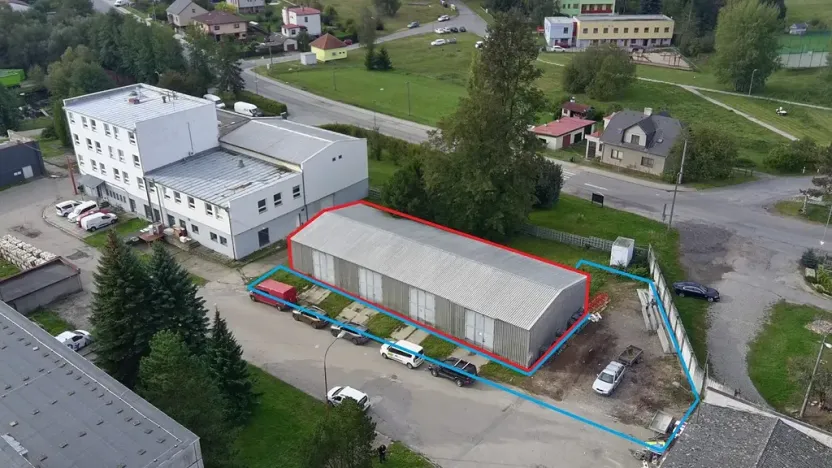 Pronájem skladu, Jihlava, 384 m2