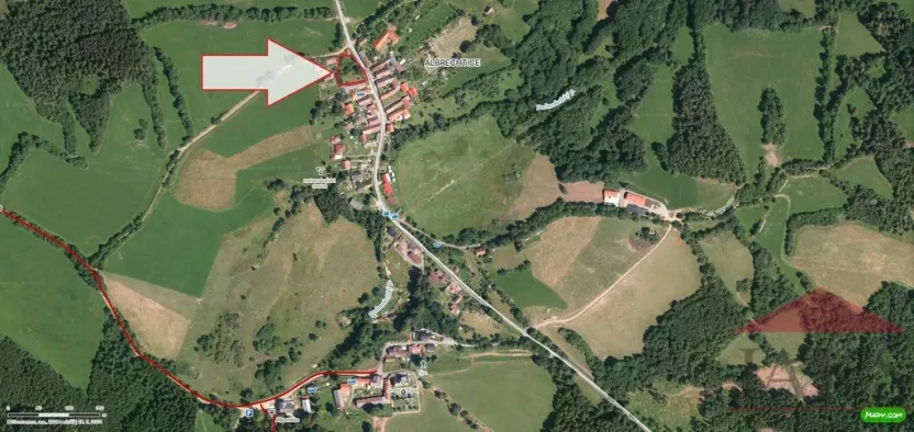 Prodej zahrady, Sušice, 1675 m2