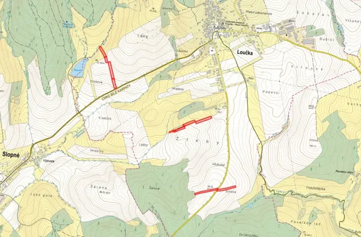 Prodej pole, Loučka, 19604 m2