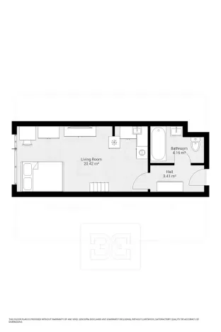 Pronájem bytu 1+kk, Praha - Michle, Jemnická, 30 m2