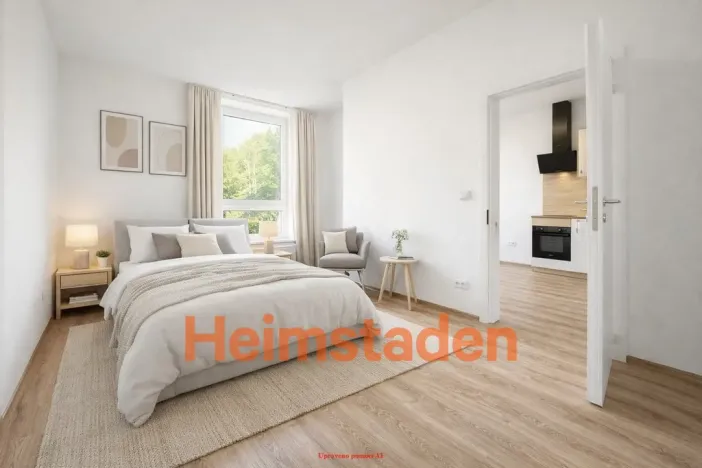 Pronájem bytu 2+kk, Ostrava - Poruba, Porubská, 41 m2