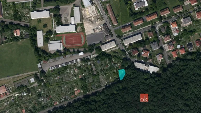 Prodej zahrady, Karlovy Vary, Varšavská, 19 m2