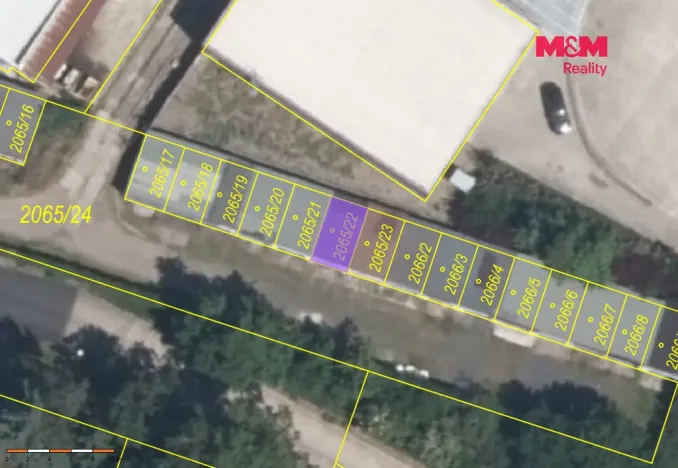 Prodej garáže, Chomutov, Zadní Vinohrady, 22 m2