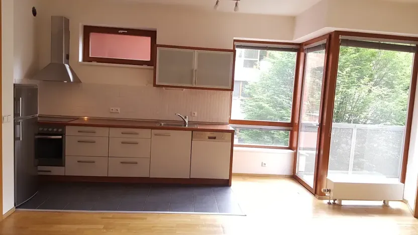 Pronájem bytu 2+kk, Praha - Podolí, Nedvědovo náměstí, 51 m2