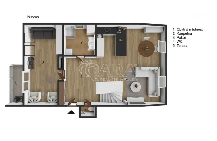 Prodej bytu 3+kk, Praha - Nové Město, Lublaňská, 122 m2
