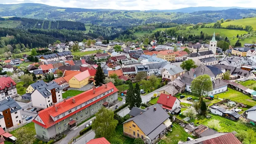 Prodej bytu 3+1, Kašperské Hory, Vimperská, 72 m2