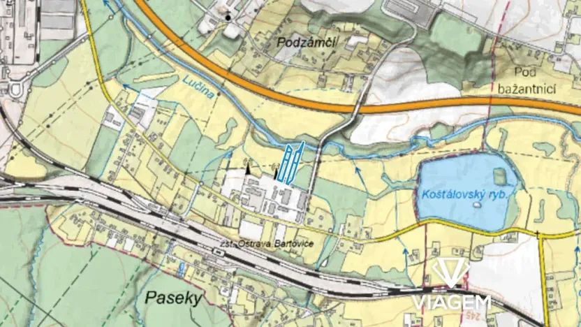 Prodej pole, Ostrava, 5540 m2