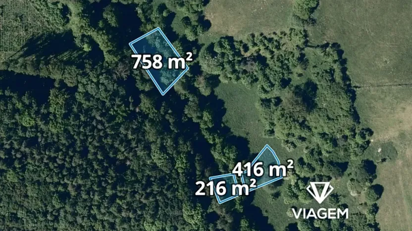 Prodej lesa, Lhota, 2135 m2