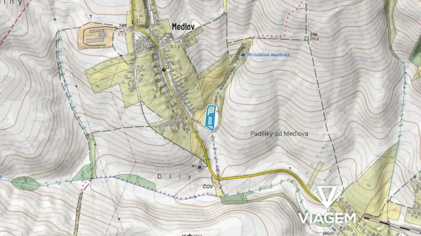 Prodej podílu pole, Zborovice, 737 m2