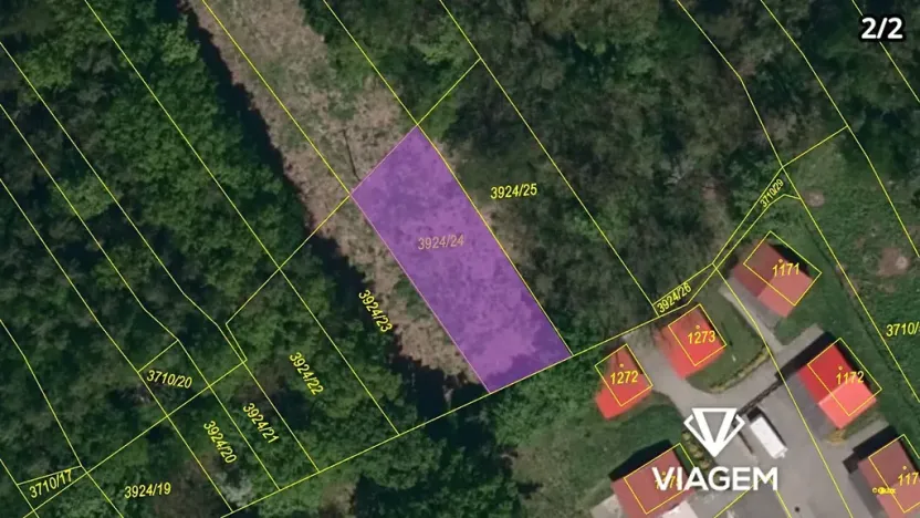 Prodej podílu pole, Bojkovice, 610 m2