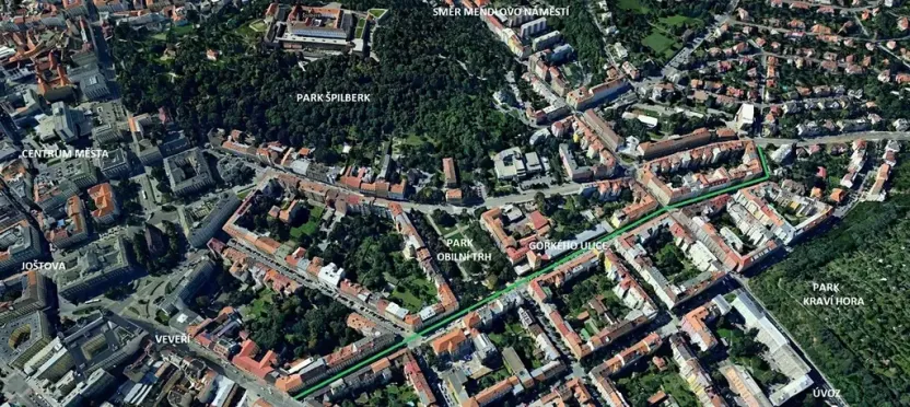 Pronájem bytu 1+1, Brno, Gorkého, 45 m2