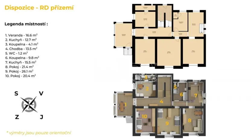 Prodej rodinného domu, Mořina, 320 m2