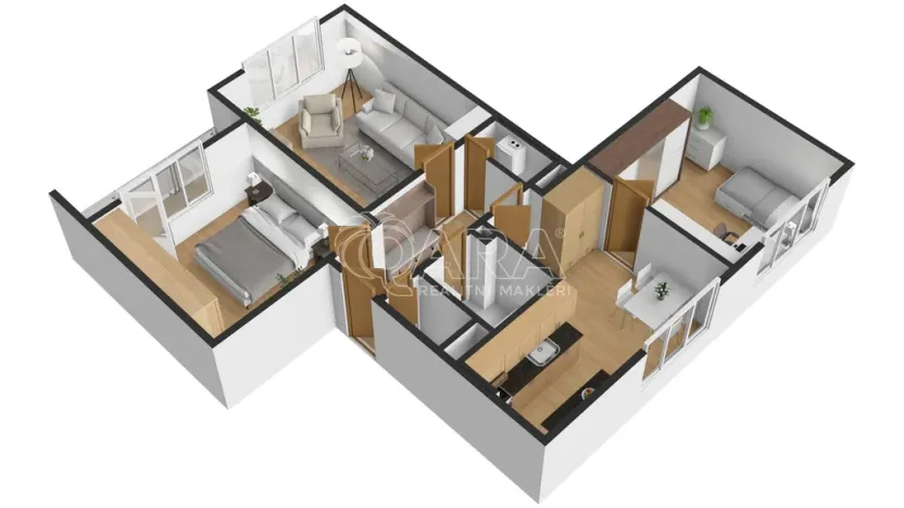 Prodej bytu 3+1, Velký Osek, Revoluční, 68 m2