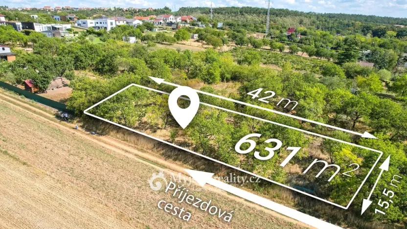 Prodej zahrady, Suchohrdly, 631 m2