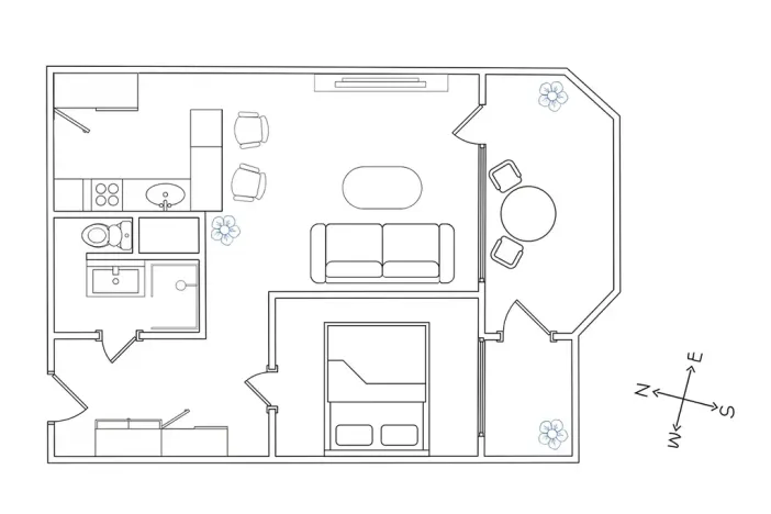 Prodej bytu 2+kk, Praha - Smíchov, Štefánikova, 49 m2