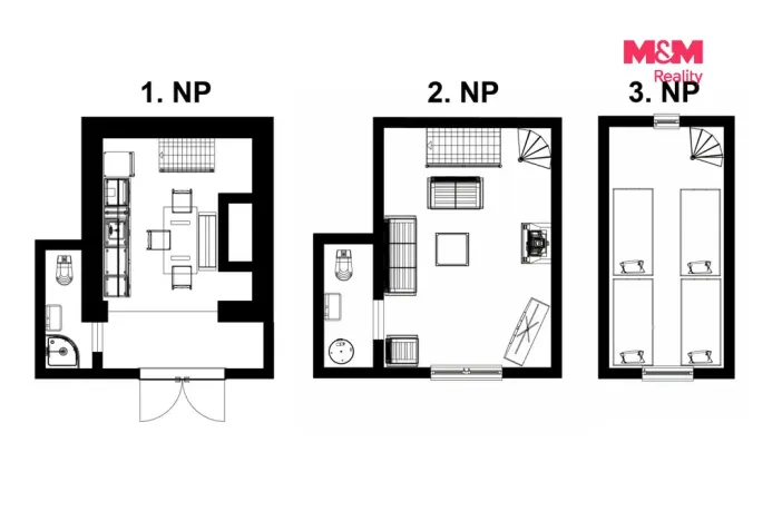 Prodej chaty, Nová Bystřice - Blato, 59 m2