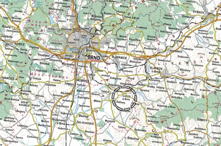 Prodej pole, Újezd u Brna, 1876 m2