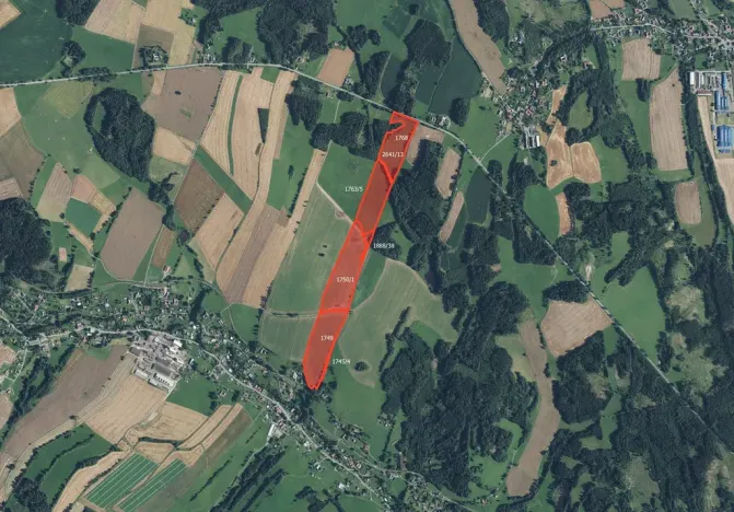 Prodej pole, Oldřiš, 163062 m2