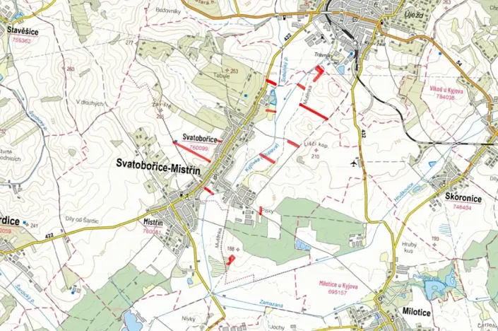 Prodej pole, Svatobořice-Mistřín, 49148 m2