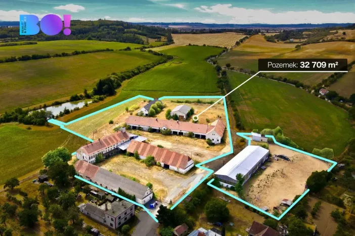 Prodej zemědělského objektu, Vícenice, 5810 m2