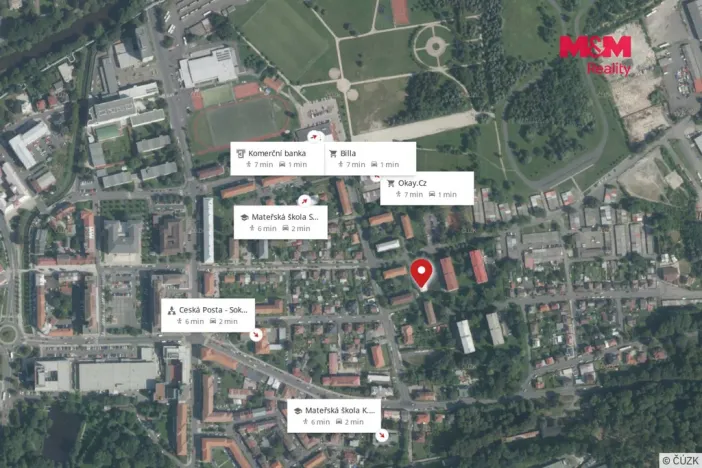 Pronájem bytu 2+1, Sokolov, Karla Čapka, 65 m2