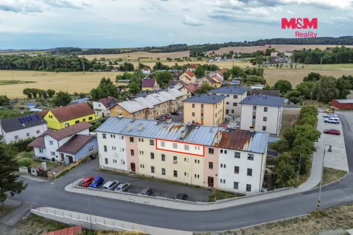 Prodej bytu 3+1, Heřmanova Huť - Vlkýš, Nádražní, 85 m2