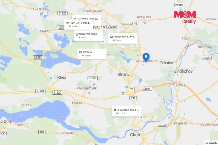Pronájem bytu 3+kk, Františkovy Lázně - Dlouhé Mosty, 128 m2