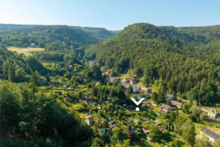 Prodej zahrady, Děčín, 408 m2