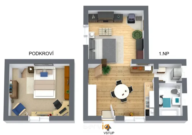 Prodej bytu 1+1, Drahanovice, 56 m2