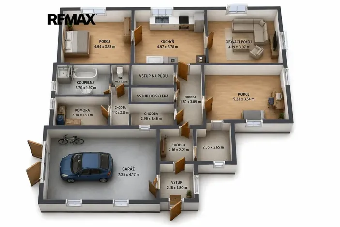 Prodej rodinného domu, Nová Ves u Světlé, 134 m2