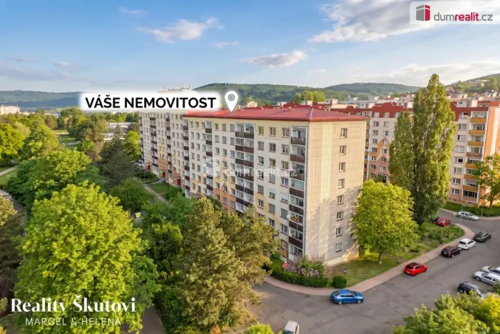 Prodej bytu 2+1, Ústí nad Labem - Severní Terasa, Švestková, 61 m2
