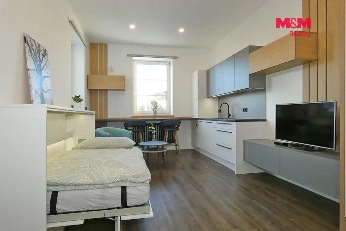 Pronájem bytu 1+kk, Čáslav - Čáslav-Staré Město, Klimenta Čermáka, 23 m2