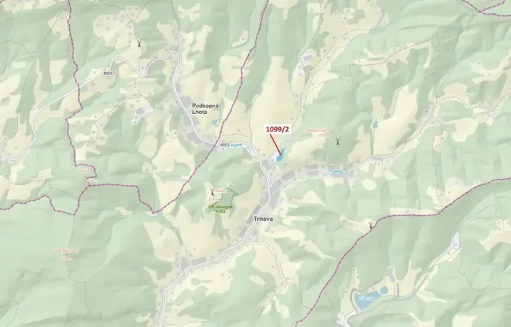 Dražba lesa, Trnava, 5255 m2