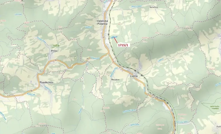 Dražba lesa, Valašská Polanka, 17552 m2