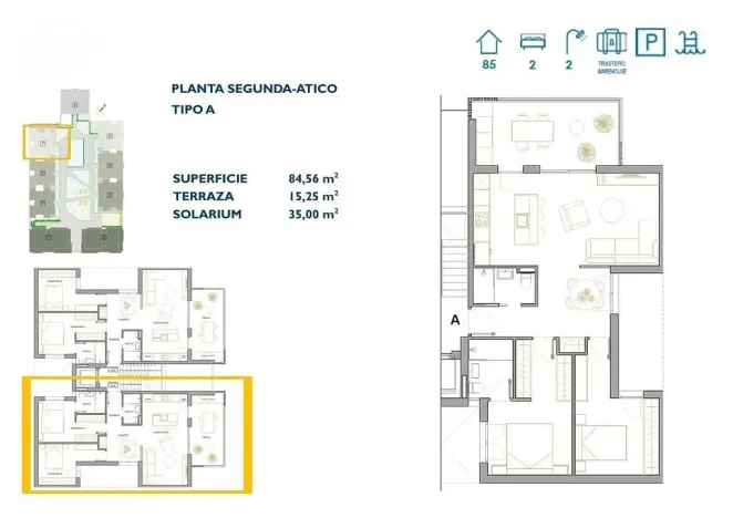 Prodej bytu 3+kk, San Pedro del Pinatar, Murcia, Španělsko, 84 m2